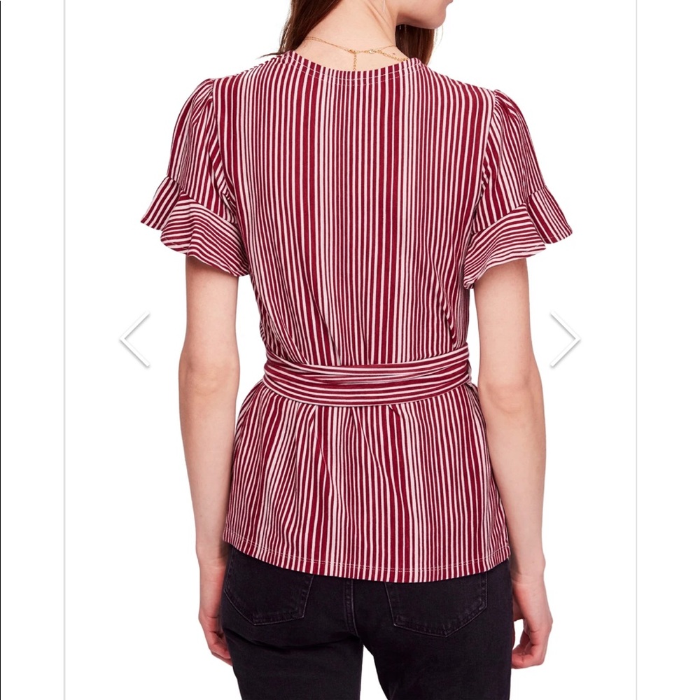 Free People Wrap Top - Picture 2 of 6